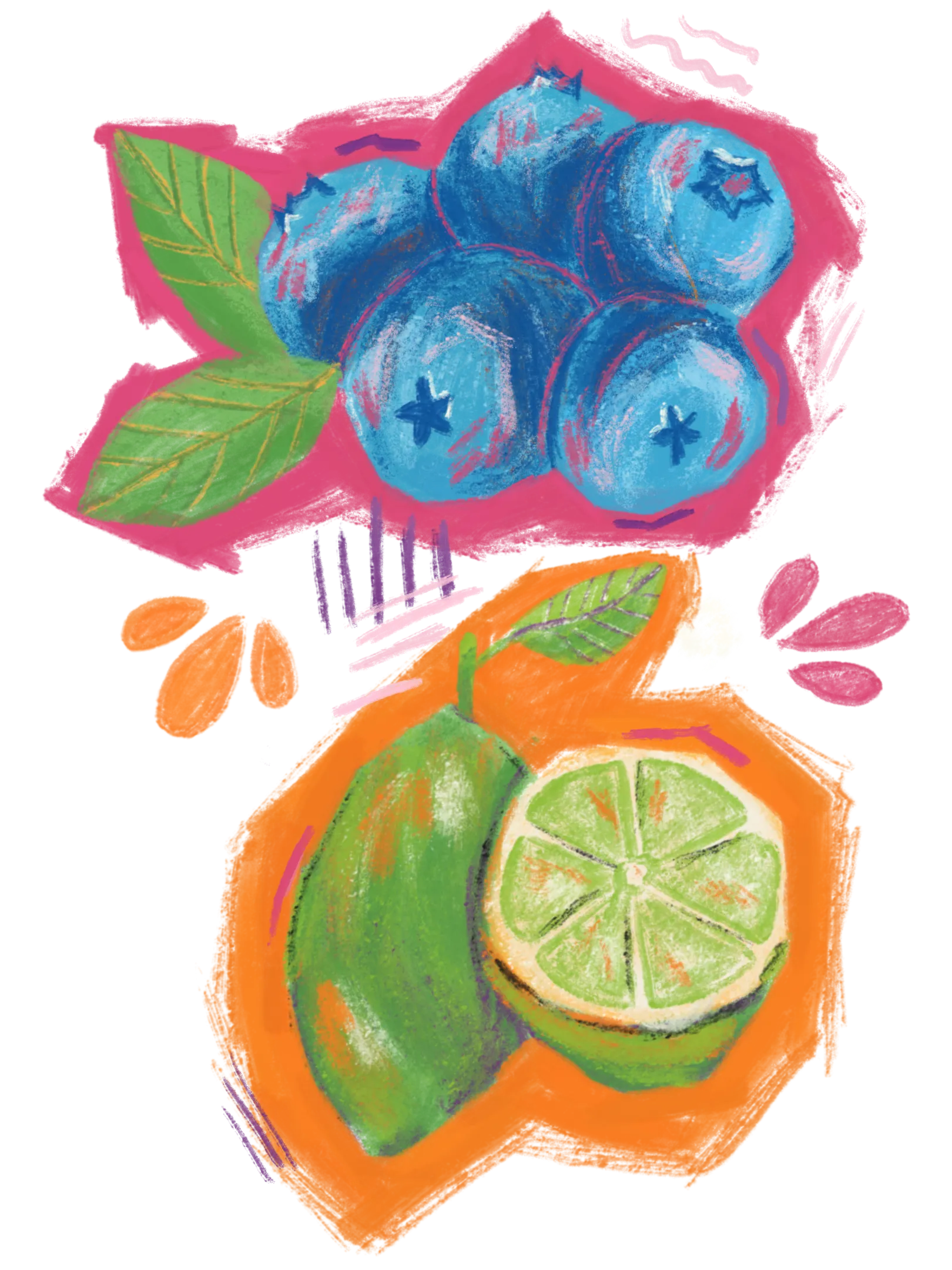 vibrant fruit